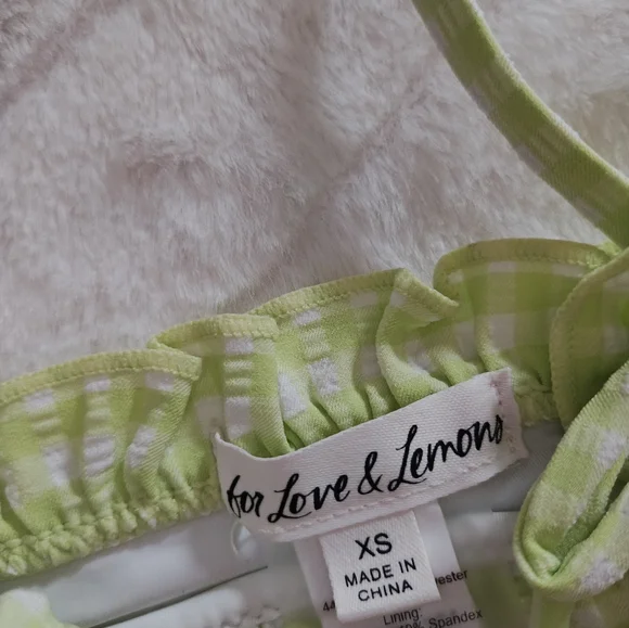 For Love And Lemons Gingham Bikini - Picture 4 of 4